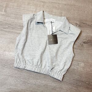 •LE LIS• POLO CROP TOP